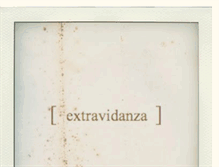 Tablet Screenshot of extravidanza.blogspot.com