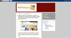 Desktop Screenshot of misfotosec.blogspot.com