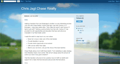 Desktop Screenshot of chrisjagtchaserealty.blogspot.com