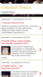 Mobile Screenshot of crinabelteatro.blogspot.com