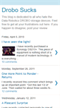 Mobile Screenshot of drobosucks.blogspot.com