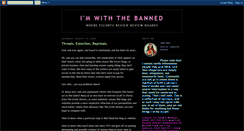 Desktop Screenshot of imwiththebanned.blogspot.com