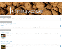 Tablet Screenshot of jupitersacorn.blogspot.com