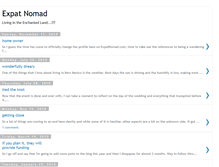 Tablet Screenshot of expatnomad.blogspot.com
