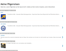 Tablet Screenshot of pilgern-underfrange.blogspot.com