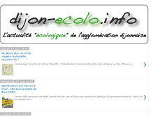 Tablet Screenshot of dijon-ecolo.blogspot.com