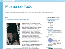 Tablet Screenshot of museudetudo.blogspot.com