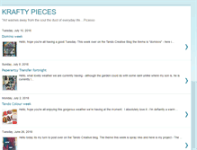 Tablet Screenshot of kraftypieces.blogspot.com