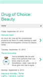 Mobile Screenshot of drugofchoicebeauty.blogspot.com