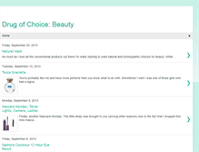 Tablet Screenshot of drugofchoicebeauty.blogspot.com