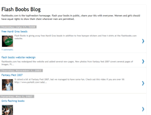 Tablet Screenshot of flashboobs.blogspot.com