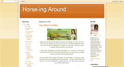 Desktop Screenshot of jim-jim-horse-ingaround.blogspot.com