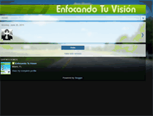 Tablet Screenshot of enfocandotuvision.blogspot.com