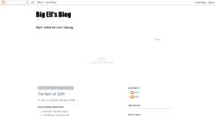 Desktop Screenshot of bigellsblog.blogspot.com