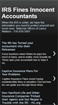 Mobile Screenshot of irsfinesinnocentaccountants.blogspot.com