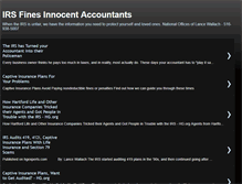 Tablet Screenshot of irsfinesinnocentaccountants.blogspot.com