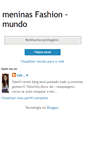 Mobile Screenshot of meninasfashion-mundo.blogspot.com