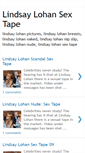 Mobile Screenshot of lindsaylohan-sextape.blogspot.com