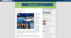 Desktop Screenshot of dukeresearch.blogspot.com