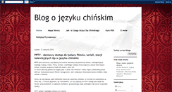 Desktop Screenshot of ojezykuchinskim.blogspot.com