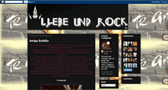 Desktop Screenshot of liebeundrock.blogspot.com