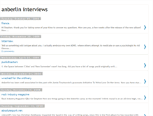 Tablet Screenshot of anberlininterviews.blogspot.com