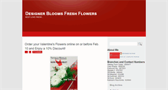 Desktop Screenshot of designerbloomsfreshflowers.blogspot.com