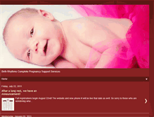Tablet Screenshot of birthrhythms.blogspot.com