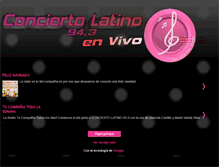 Tablet Screenshot of conciertolatino.blogspot.com