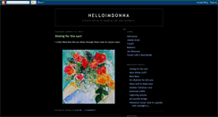 Desktop Screenshot of helloimdonna.blogspot.com