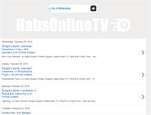 Tablet Screenshot of habsonlinetv.blogspot.com