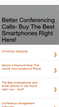 Mobile Screenshot of conferencingeasy.blogspot.com