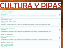 Tablet Screenshot of culturaypipas1.blogspot.com