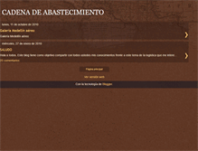 Tablet Screenshot of logisticaycadenadeabastecimiento.blogspot.com
