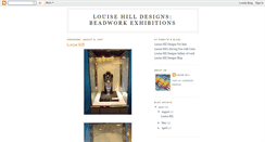 Desktop Screenshot of louisehilldesignsbeadexhibit.blogspot.com