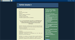 Desktop Screenshot of papers9cruzado.blogspot.com