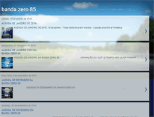 Tablet Screenshot of bandazero85.blogspot.com