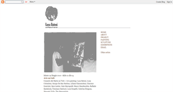 Desktop Screenshot of lucabatoni-en-exhibitions.blogspot.com