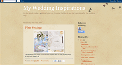 Desktop Screenshot of hattysweddinginspirations.blogspot.com