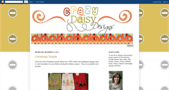 Desktop Screenshot of crazy-daisy-designs.blogspot.com