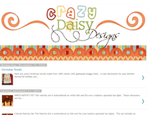 Tablet Screenshot of crazy-daisy-designs.blogspot.com