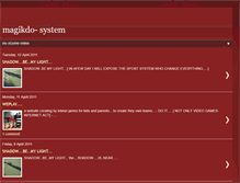 Tablet Screenshot of magikdo.blogspot.com