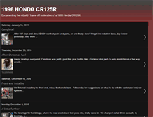 Tablet Screenshot of cr125r.blogspot.com