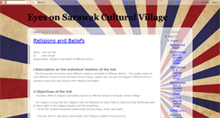 Desktop Screenshot of eyesonsarawakcultures.blogspot.com