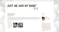 Desktop Screenshot of justmeandmybaby.blogspot.com