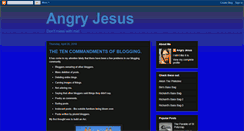 Desktop Screenshot of nomoremrniceguyjesus.blogspot.com