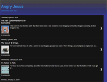 Tablet Screenshot of nomoremrniceguyjesus.blogspot.com