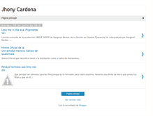 Tablet Screenshot of jhonycardona.blogspot.com