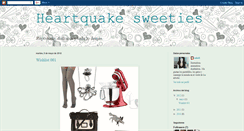 Desktop Screenshot of heartquakedesign.blogspot.com