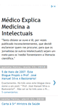 Mobile Screenshot of medicoexplicamedicinaaintelectuais.blogspot.com